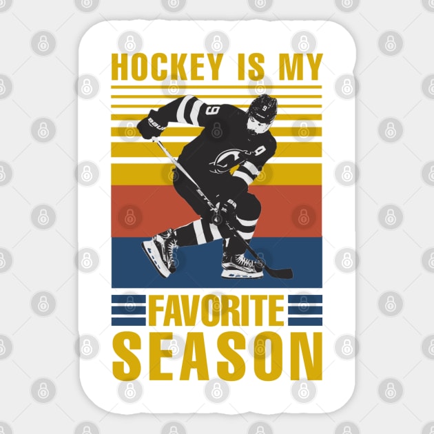 Vintage hockey Sticker by Buddydoremi